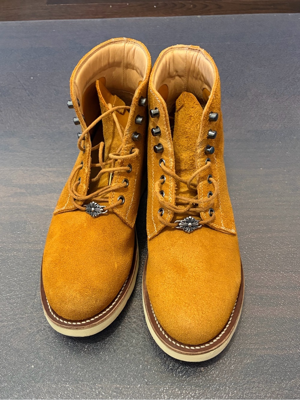 Customized Premium Cowhide Work Boots (Visvim Virgil alike) Size 11